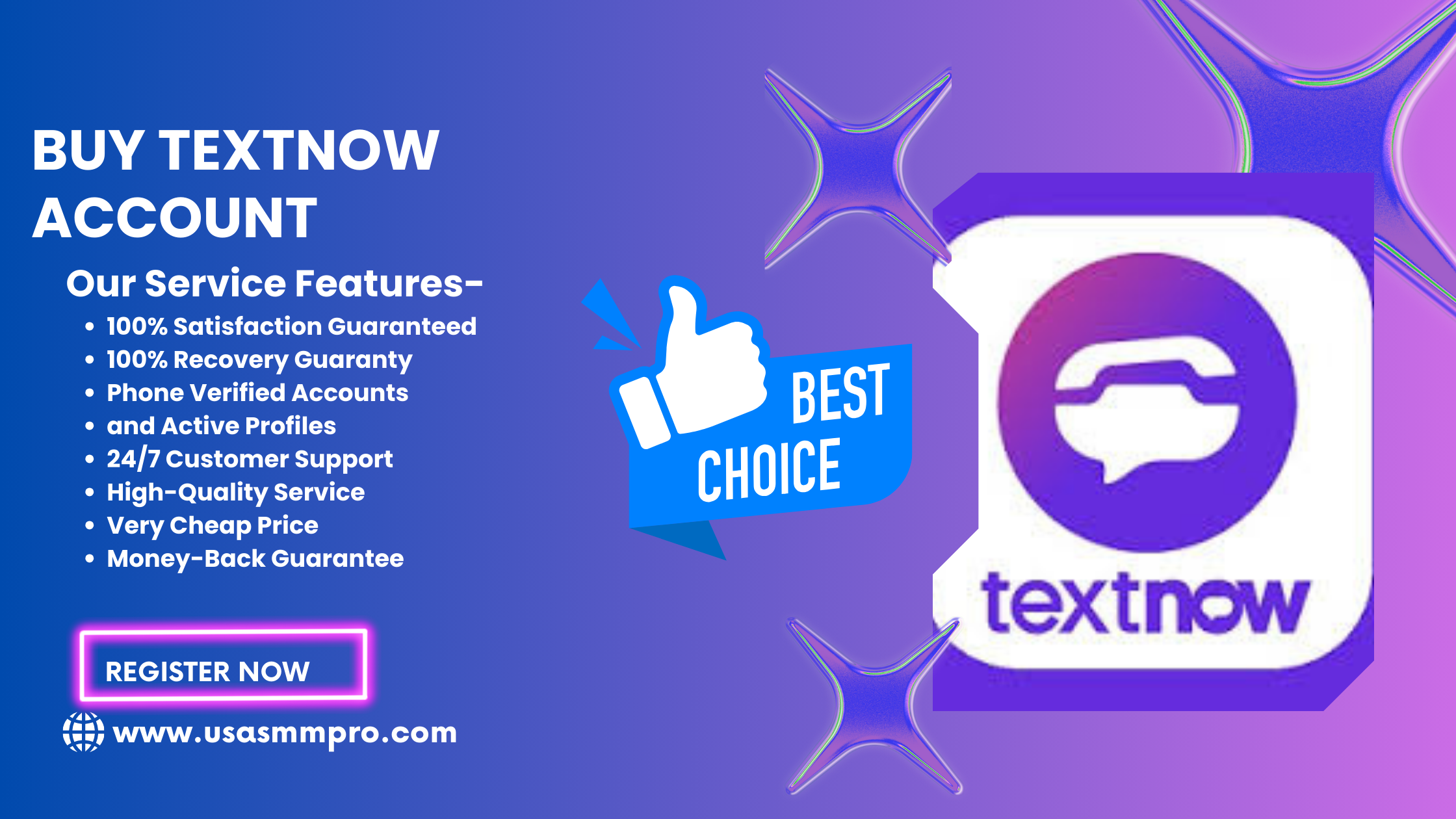 Buy Textnow Account 