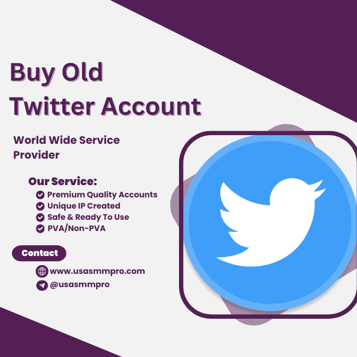 Buy Old Twitter Account