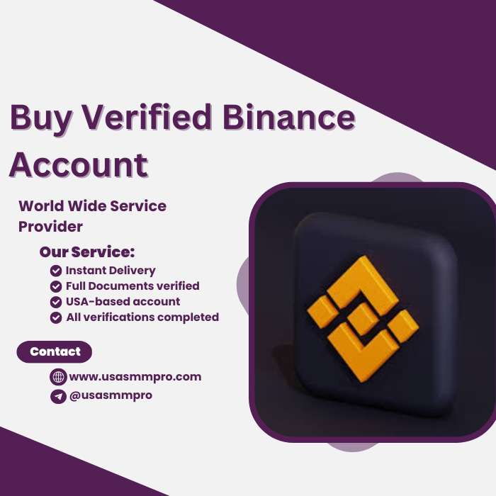 Buy Verified Binance Account - USASMMPRO