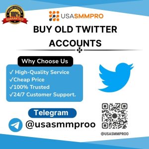 Buy Old Twitter Accounts