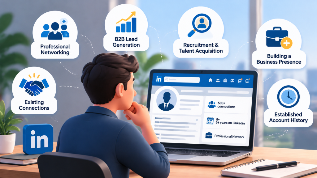 Best Buy Old LinkedIn Accounts